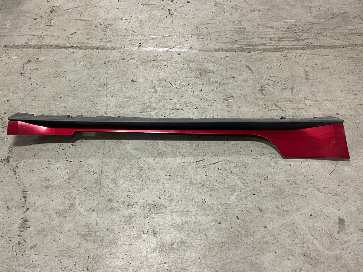 2015-23 Ford Mustang Passenger RH Rocker Side Skirt Ruby Red Paint Code RR 319