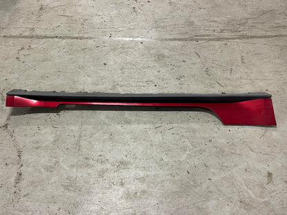 2015-23 Ford Mustang Passenger RH Rocker Side Skirt Ruby Red Paint Code RR 319