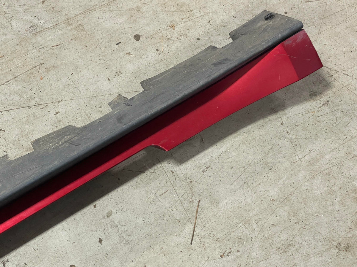 2015-23 Ford Mustang Driver LH Rocker Side Skirt Ruby Red Paint Code RR 319
