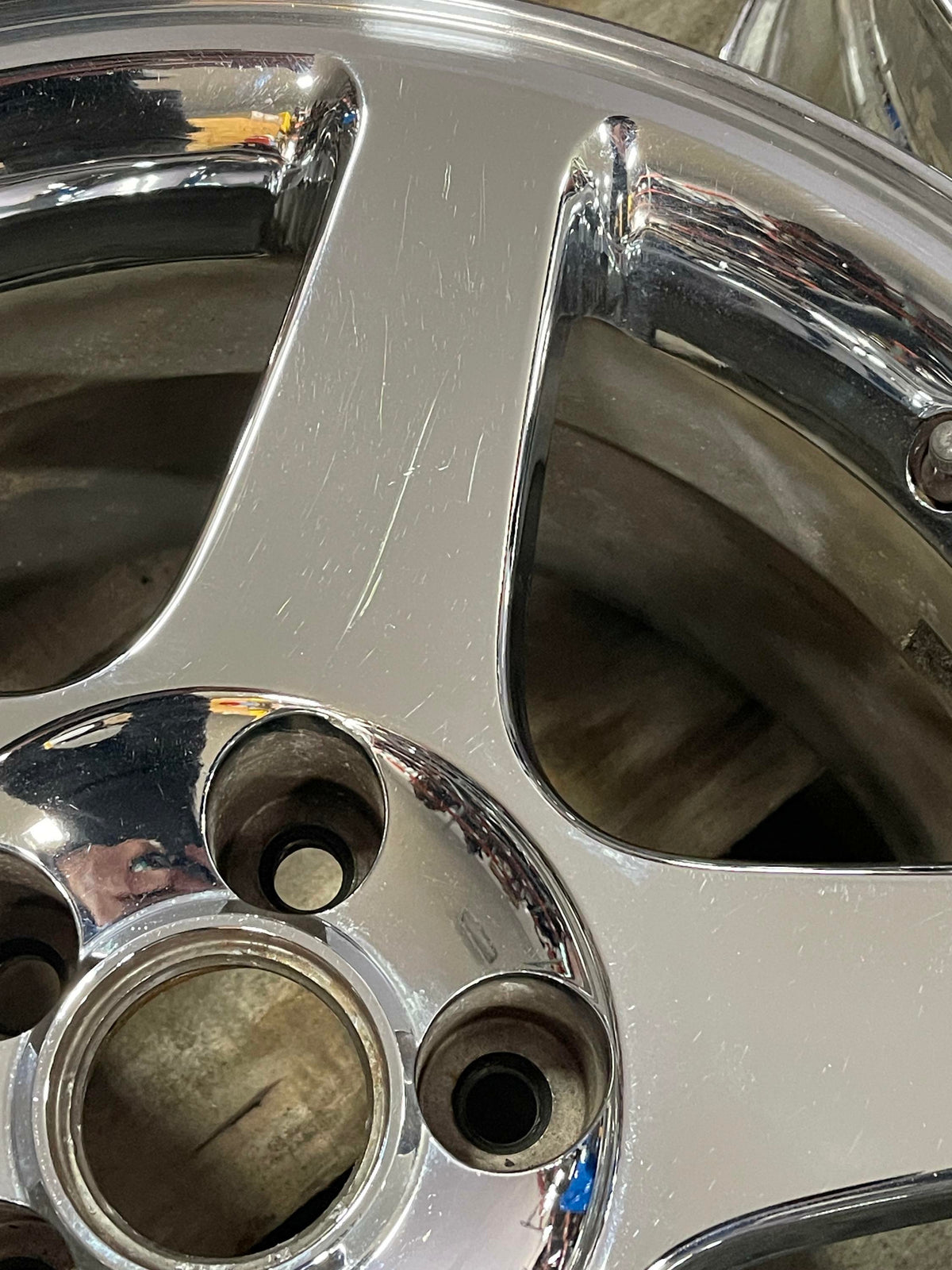 2003-04 Ford Mustang SVT Cobra OEM Chrome Wheel Set 315
