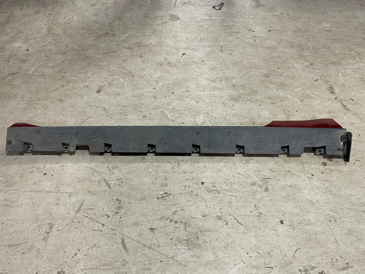 2015-23 Ford Mustang Driver LH Rocker Side Skirt Ruby Red Paint Code RR 319