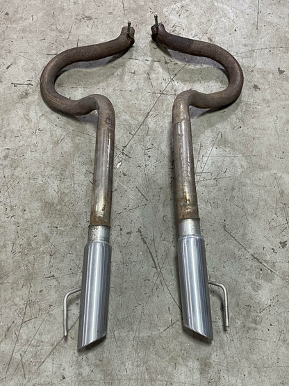 1999-04 Ford Mustang GT TailPipes w/ Tips- FOR SOLID REAR AXLE 298