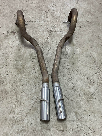 1999-04 Ford Mustang GT TailPipes w/ Tips- FOR SOLID REAR AXLE 298