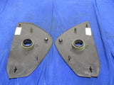 2011-14 Ford Mustang Charcoal Black Dash End Caps Left Right LH RH 078