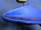 1999-04 Ford Mustang Convertible Door Cup Pulls Vinyl Wrapped Blue 080