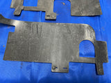 1999-04 Ford Mustang Engine Bay Splash Guards Sway Bar Steering Rack 102