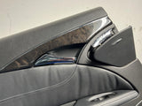 2003-06 Mercedes Benz W211 E Class Black Rear Left Interior Door Panel 105