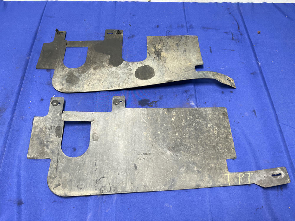 199498 Ford Mustang Engine Bay Sway Bar Splash Guards 114 Blu Auto Parts