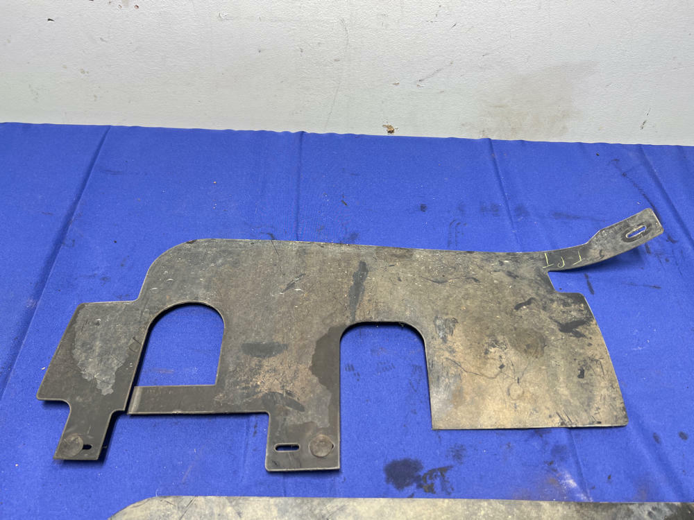 199498 Ford Mustang Engine Bay Sway Bar Splash Guards 114 Blu Auto Parts