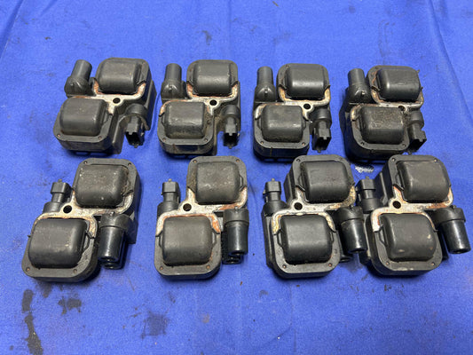 2003-06 Mercedes Benz E55 AMG Ignition Coil Packs Set of 8 OEM Factory 099