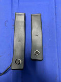 1994-98 Ford Mustang Black Front Seat Belt Buckles Left Right Pair 120