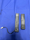 1994-98 Ford Mustang Black Front Seat Belt Buckles Left Right Pair 120