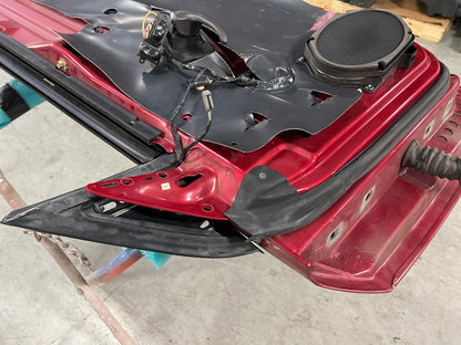 1999-04 Ford Mustang Redfire Passenger Door Assembly w/ Glass 122