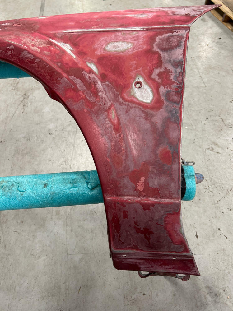 1999-04 Ford Mustang Redfire Front Left Driver Fender Factory 122