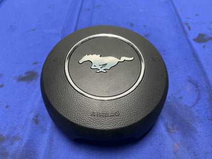 2015-23 Ford Mustang Ebony Driver Steering Wheel Air Bag 130