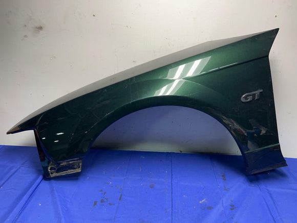 1999-04 Ford Mustang GT Dark Highland Green Driver Left Fender Factory 133