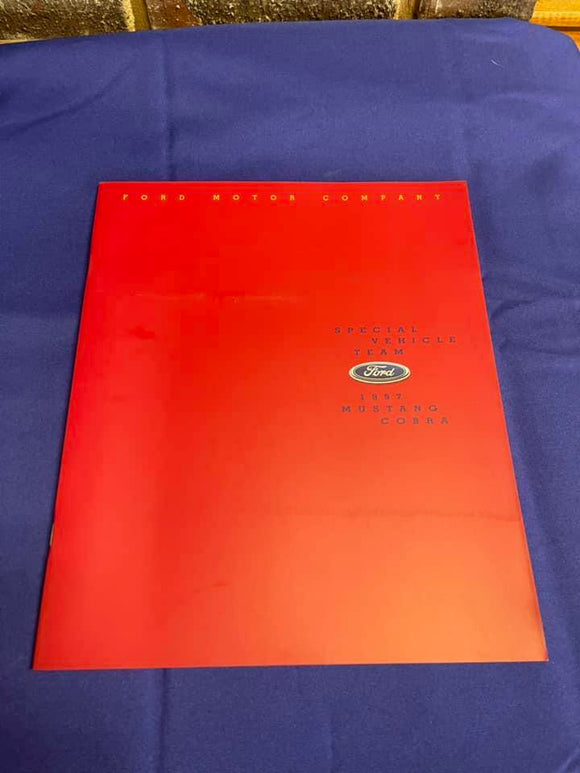 1997 SVT Cobra Dealer Brochure