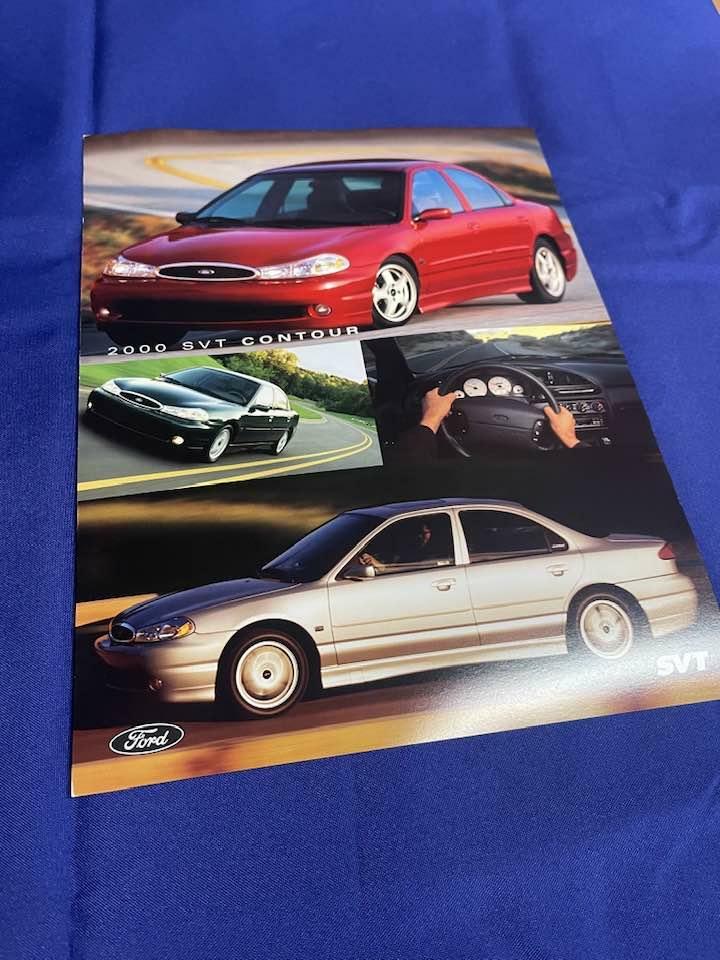 2000 SVT Contour Dealer Card