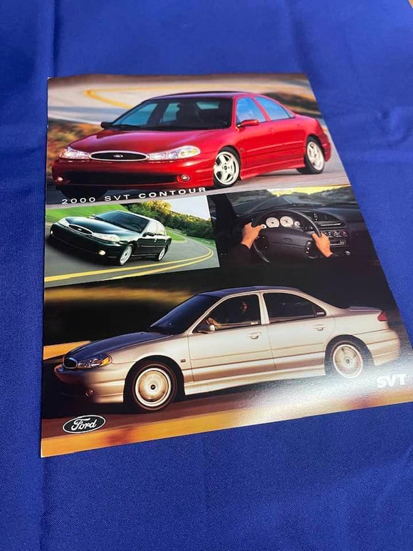 2000 SVT Contour Dealer Card