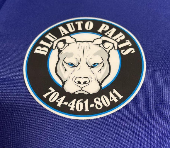 BluAutoParts Decal
