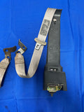 1999-04 Ford Mustang Convertible Parchment Rear Seat Belts Pair 146
