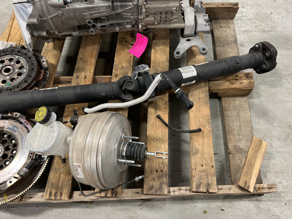 201923 Ford Mustang GT MT82 6 Speed Manual Transmission Swap 139 Blu